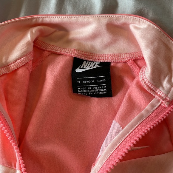 Pink Nike zip up - Picture 2 of 3